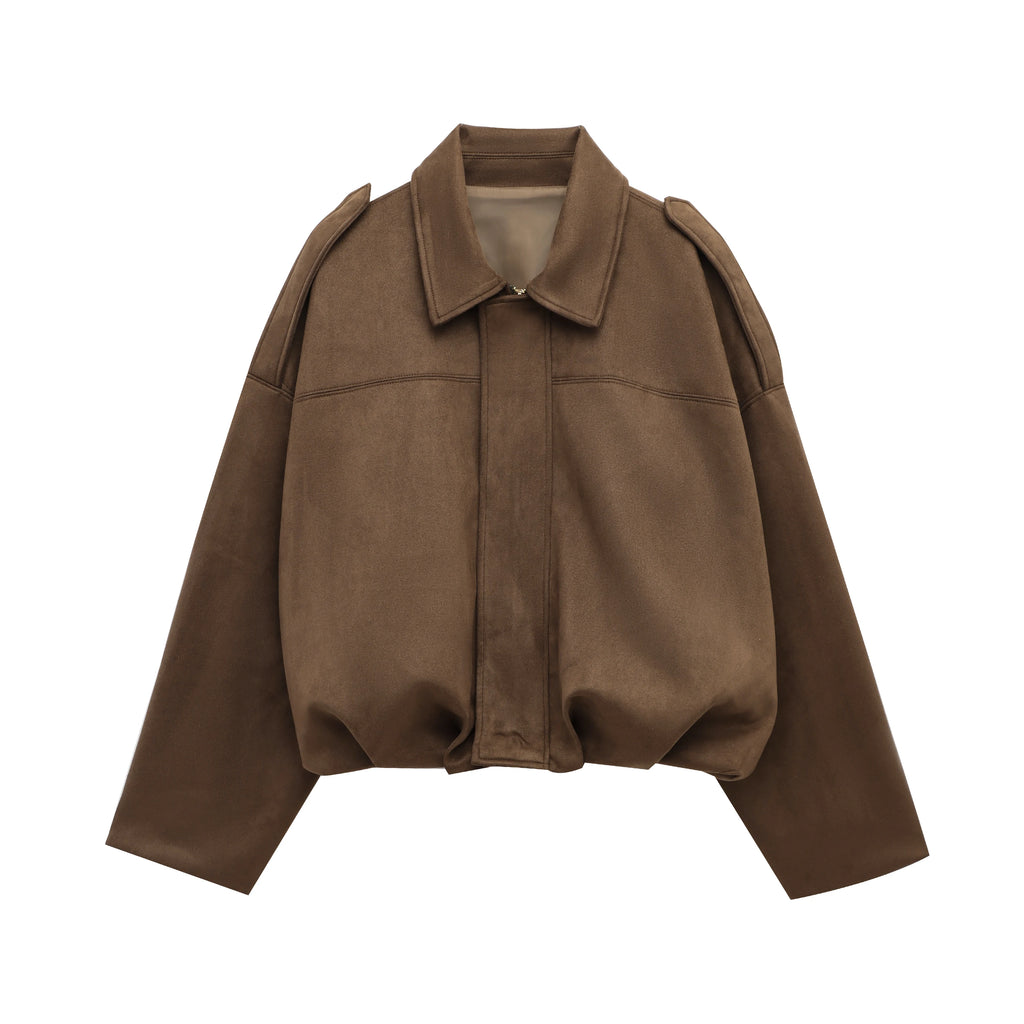 Bomberjacka Dam Mocka | Vintage Stil & Lös Passform