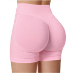 Yogashorts Dam Hög Midja | Träningsshorts för Yoga & Löpning
