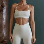 Sport-BH Dam Korsrygg | Stötsäker Gym & Yoga BH