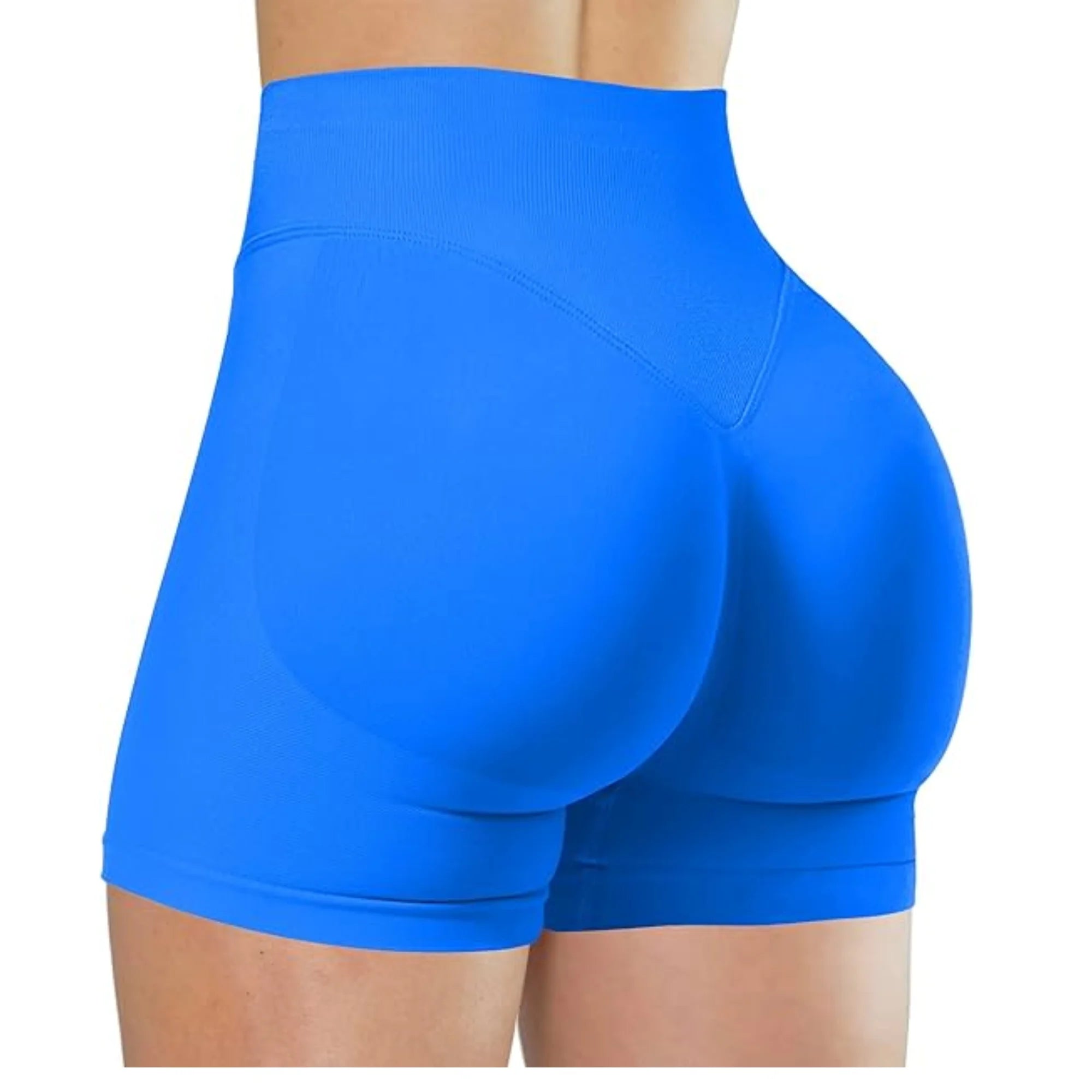Yogashorts Dam Hög Midja | Träningsshorts för Yoga & Löpning