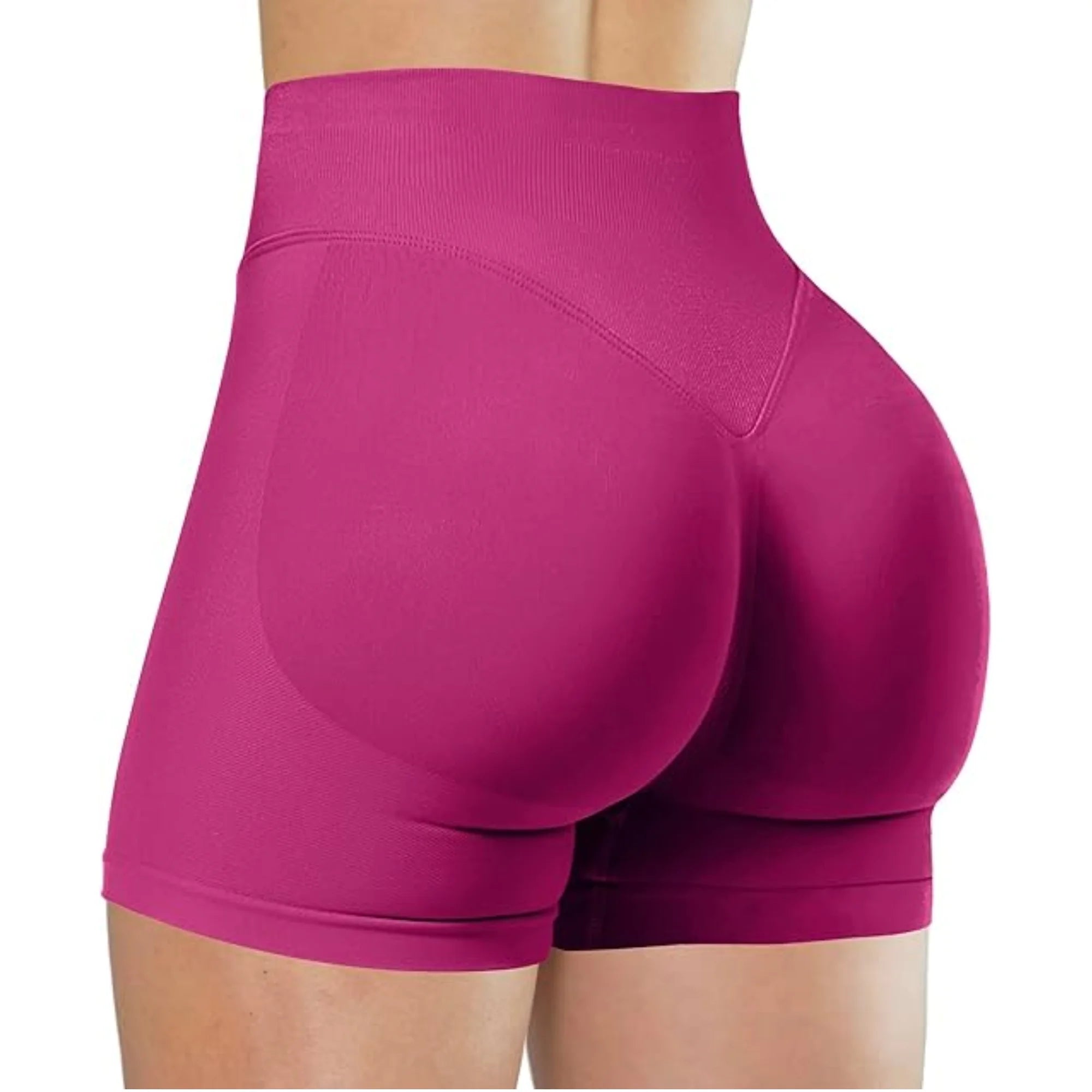 Yogashorts Dam Hög Midja | Träningsshorts för Yoga & Löpning