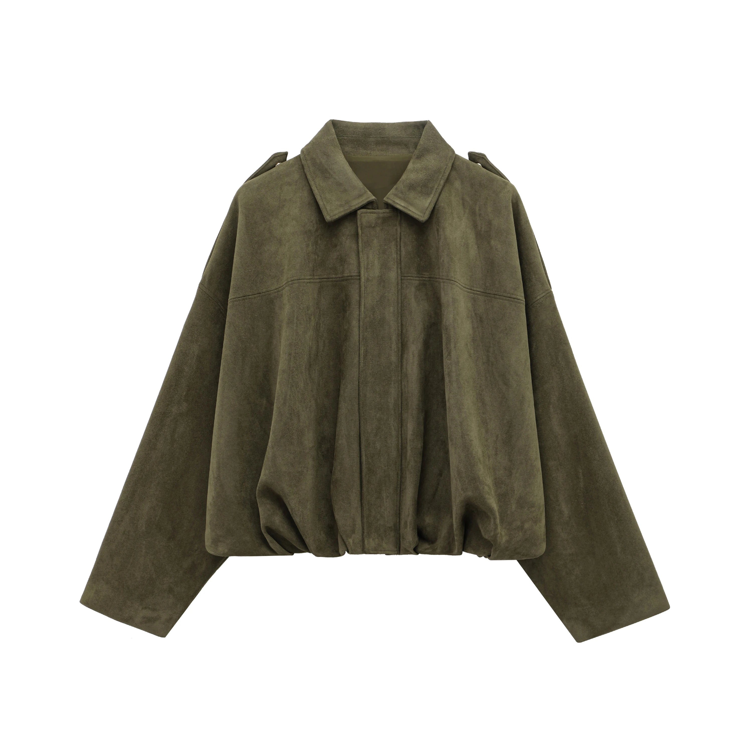 Bomberjacka Dam Mocka | Vintage Stil & Lös Passform