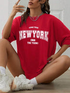 New York 1968 T-shirt i bomull