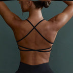Sport-BH Dam Korsrygg | Stötsäker Gym & Yoga BH
