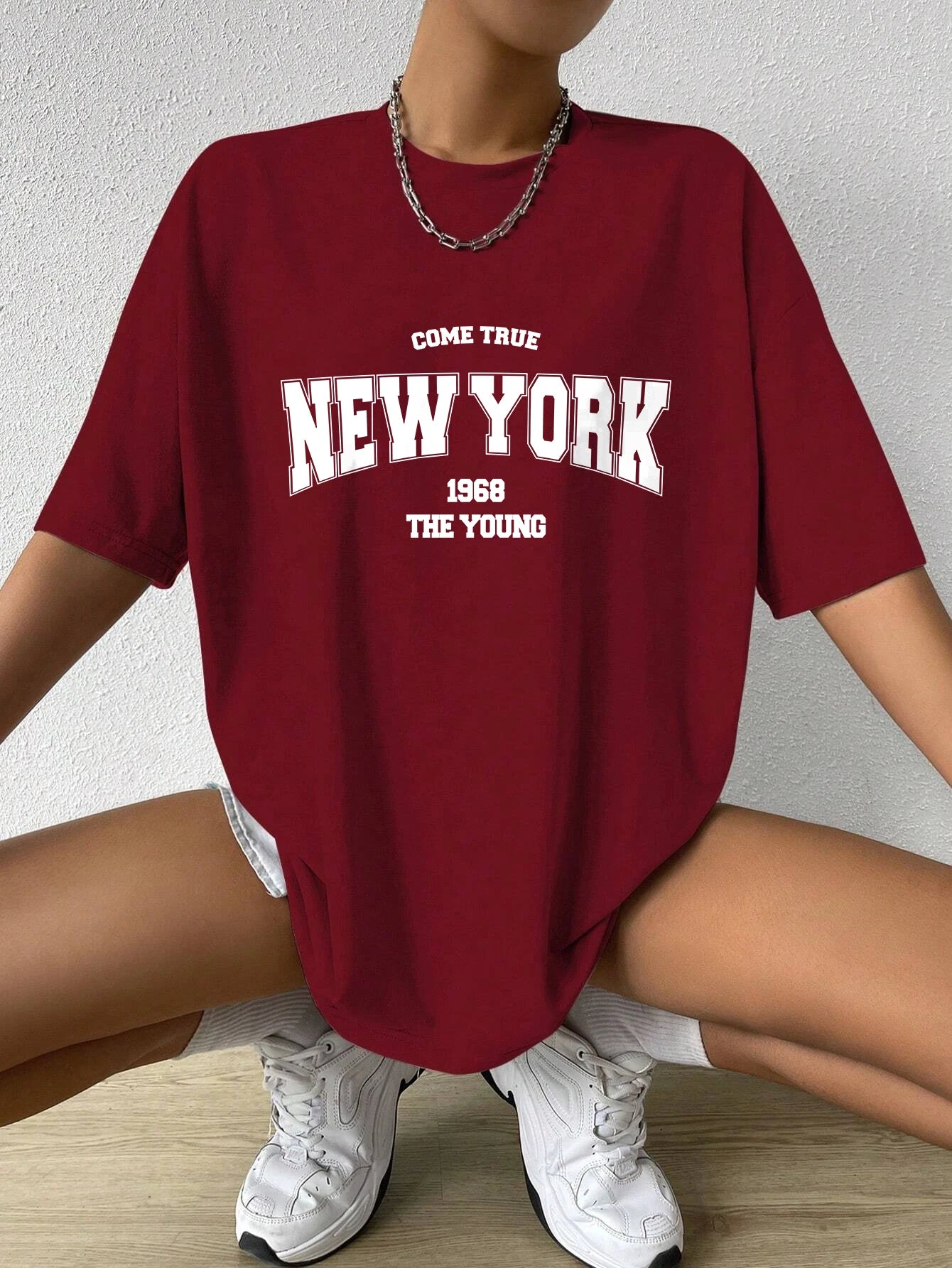 New York 1968 T-shirt i bomull